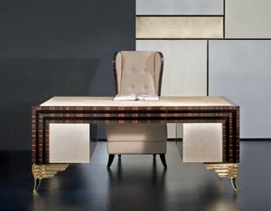 Mikado MK157, Luxurious desk with leather top