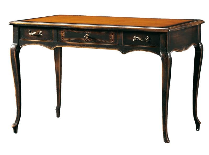 Rebecca FA.0045, Writing desk with 3 drawers, Provencal style