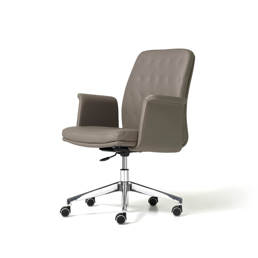 Artu media, Executive office chair, upholstered, gas lift