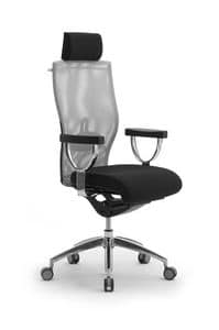 Ego Lux high executive 53422, Presidential office armchair, with headrest