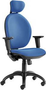 Hera SY-CPL with headrest, Padded office chair with adjustable headrest