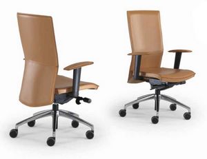 Kelly-PB, Leather office chair