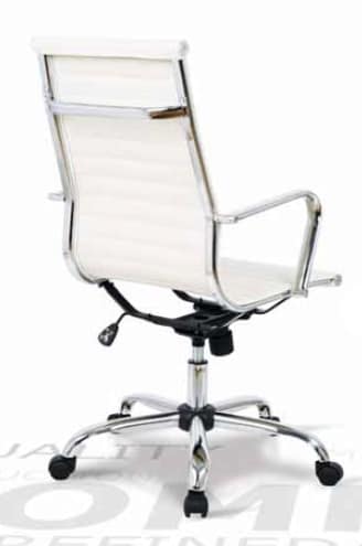 Lab-P, Office leather chair, adjustable in height