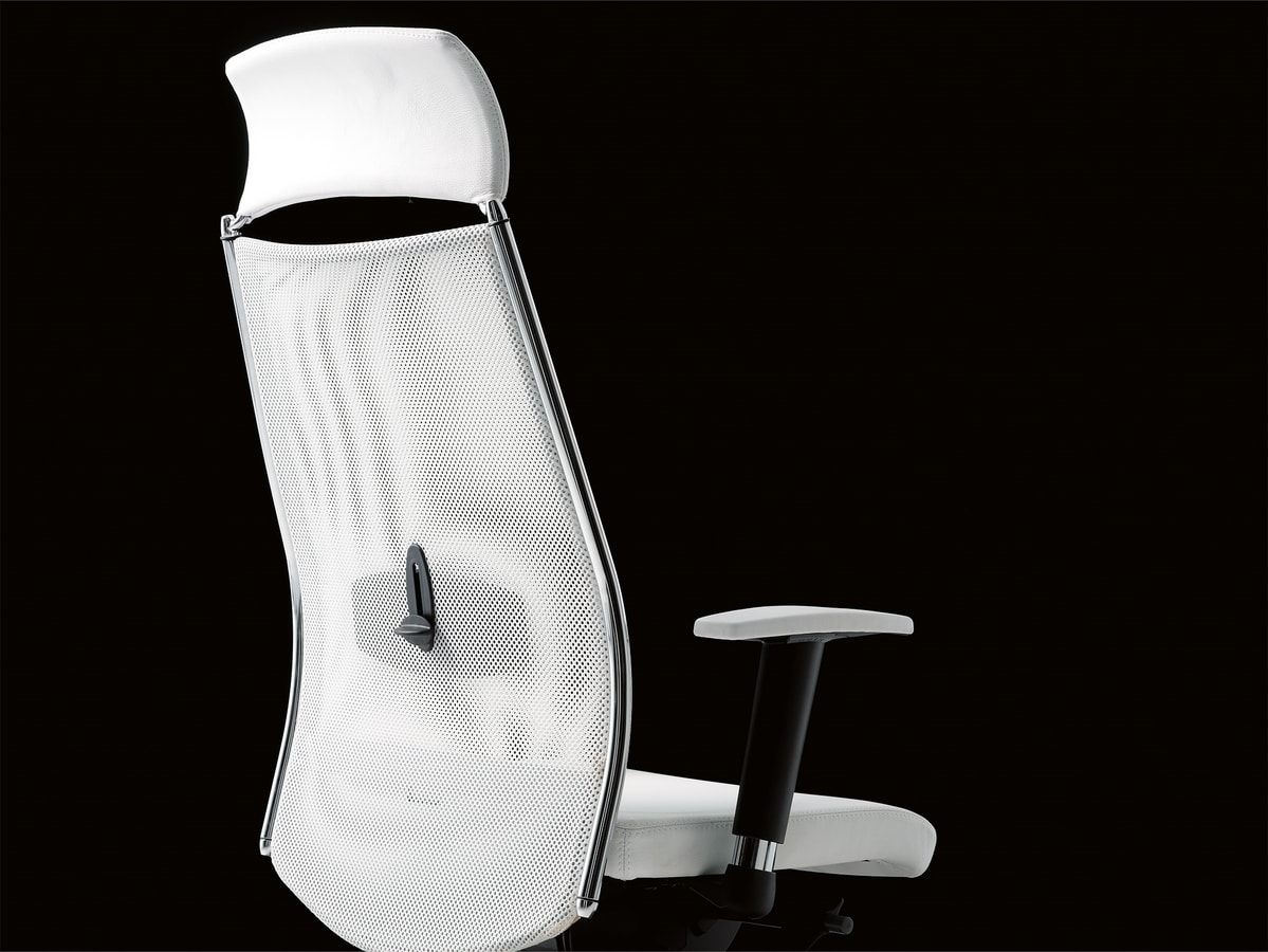 LINK PLUS, Office chair with headrest