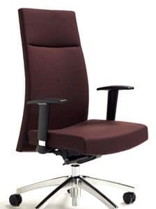 M2 executive, Ergonomic office chairs with armrests and wheeled base