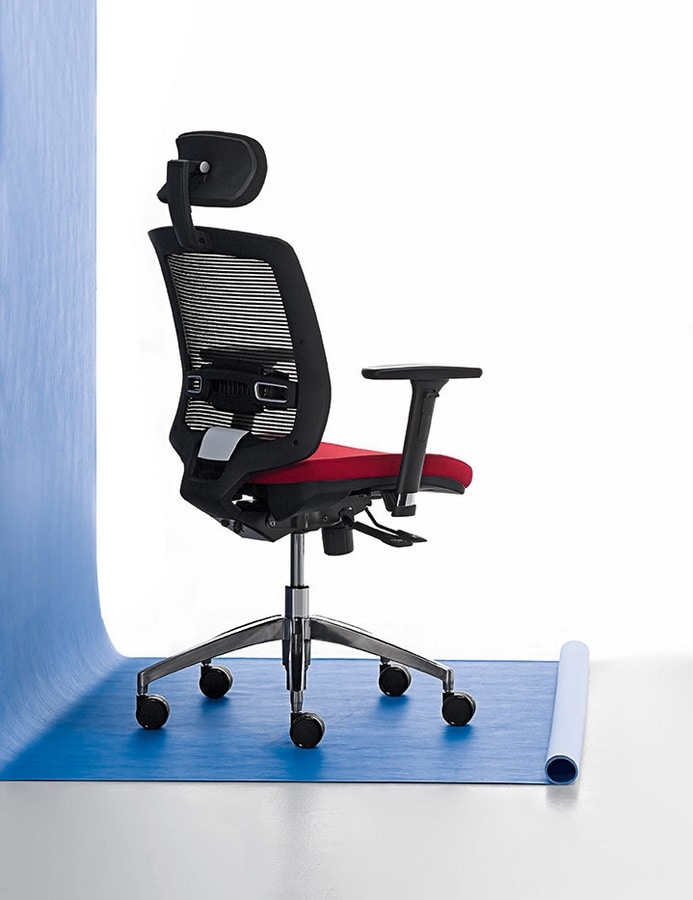 New Malice 01 PT, Managerial chair for professional studio, ergonomic