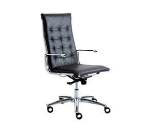 TAYLORD QUILTED, Directional office padded chair