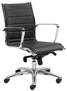 Teknik-T medium, Office chair with medium backrest, padded and ergonomic