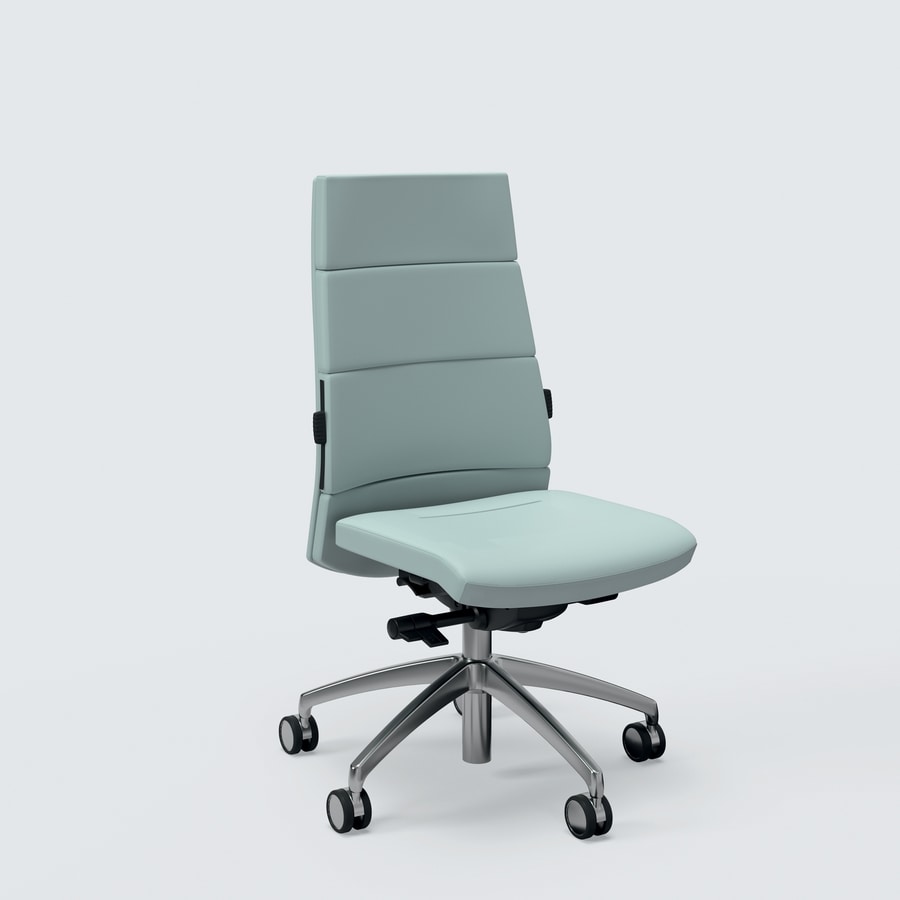 TRENDY FIRST CLASS, Upholstered office armchair