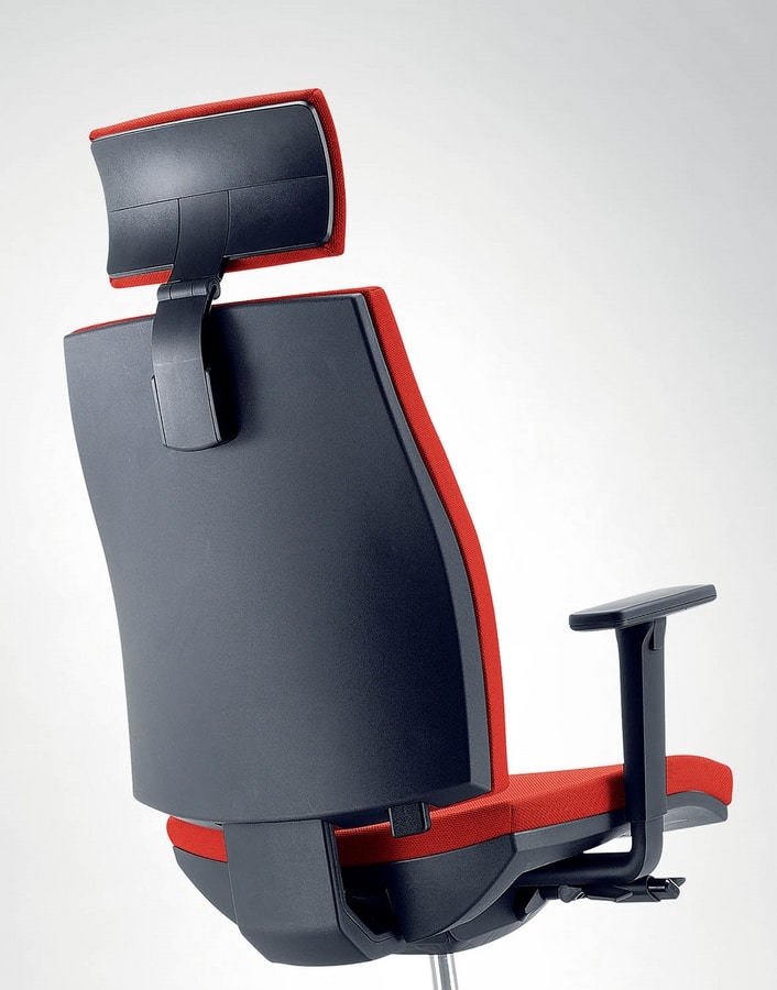 UF 440 / A, Office chair with armrests regulating, cold foam