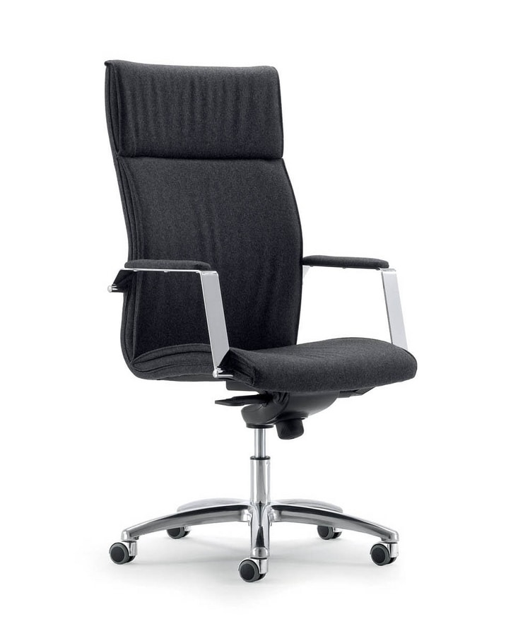 UF 507 / A, Directional chair with multiblock mechanism and wheels