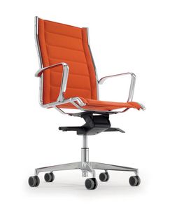 UF 545 / A, White executive armchair ideal white modern office