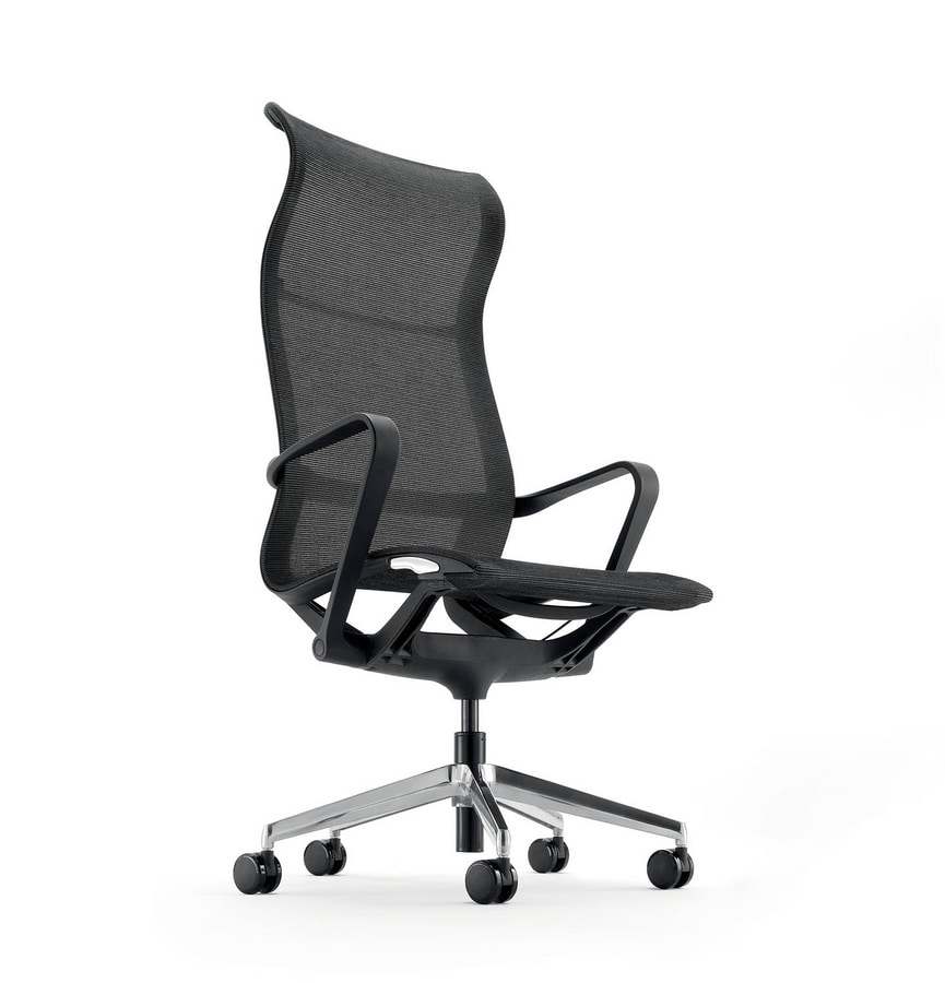 UF 547 / A, Executive office chair, in mesh