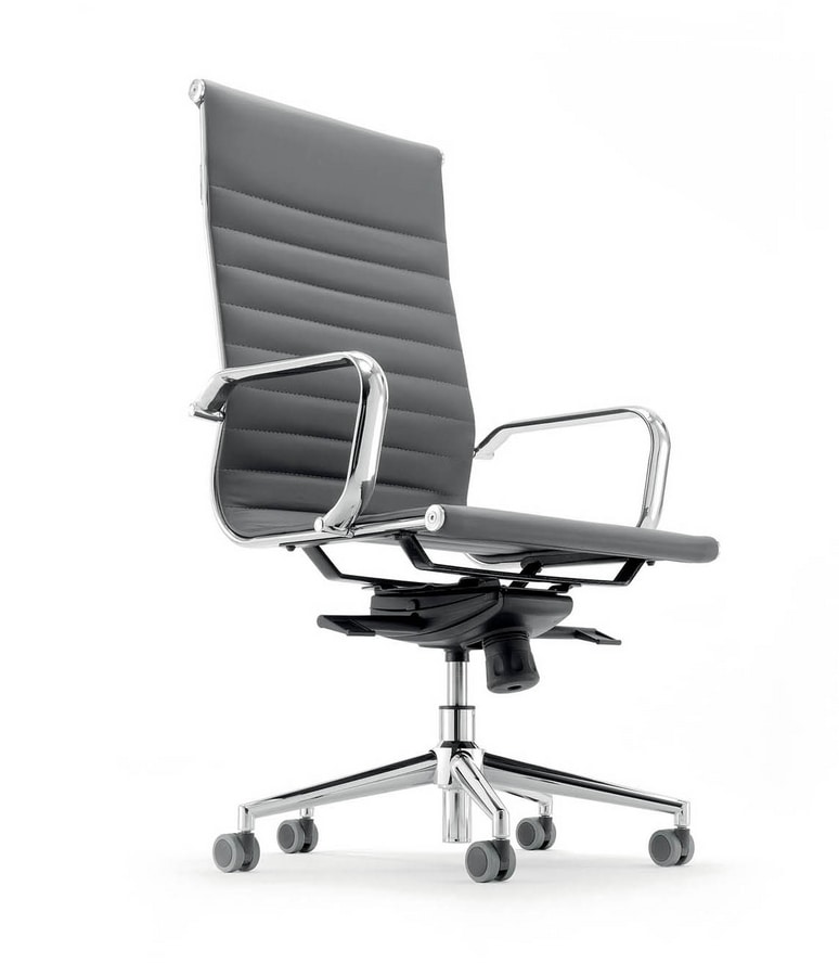 UF 597 / A, Chair with high back for executive office