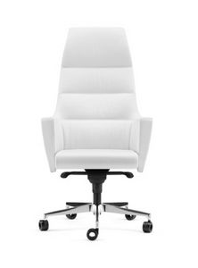 ADMIRAL, Executive armchair with armrests, for office