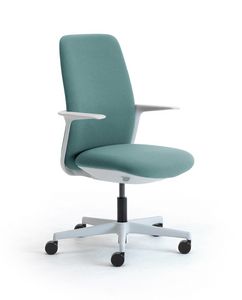 Aura executive medium, Elegant office chair with self-adjusting mechanism