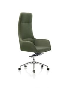 Darwin high, Directional office chair with tilt mechanism