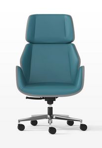 HAIKU, Executive armchair with side adjustment