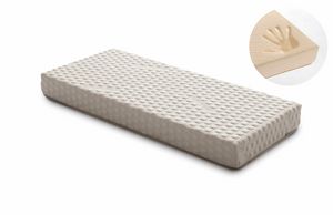 Memory Silver, Semi-rigid mattress with 