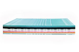 Seven, Soft effect mattress with 7 differentiated zones