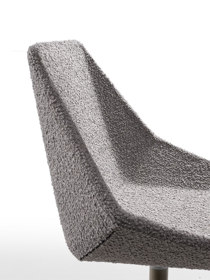 Diamante lounge, Lounge armchair inspired by the shape of diamonds