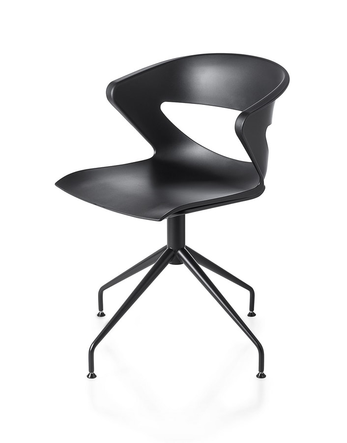 Kicca, Multipurpose chair, polypropylene shell