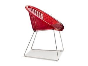 Saint Tropez sled, Chair with sled base