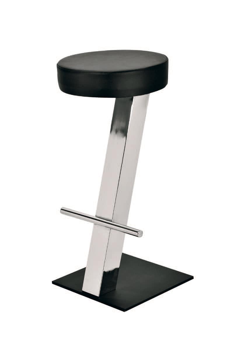 SG 019 / T, Simple stool with circular seat, for snack bars