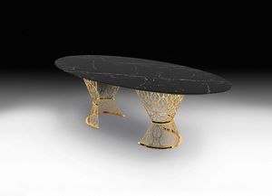 Gatsby, Table with marble top