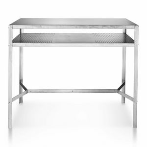 Hope Plus/A, Steel table inspired by an industrial and modern style