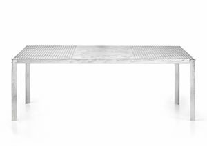 Hope Plus/B, Rectangular metal table