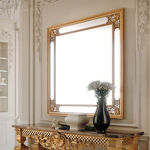 Art. 286/S, Square mirror with decorative frame
