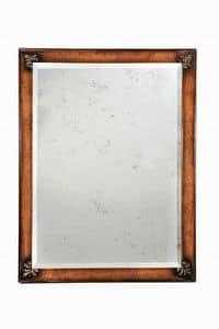 Art. 710, Classic rectangular mirror for living rooms and hallways