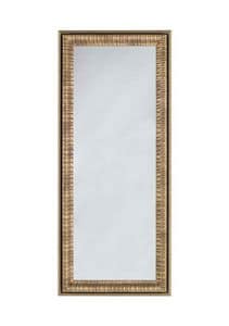Art. AS315, Rectangular mirror with frame, for hotels