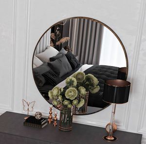 Calipso Art. C0013 - C0014, Round mirror with frame