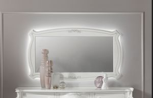 Chanel mirror, Oval mirror with LEDs