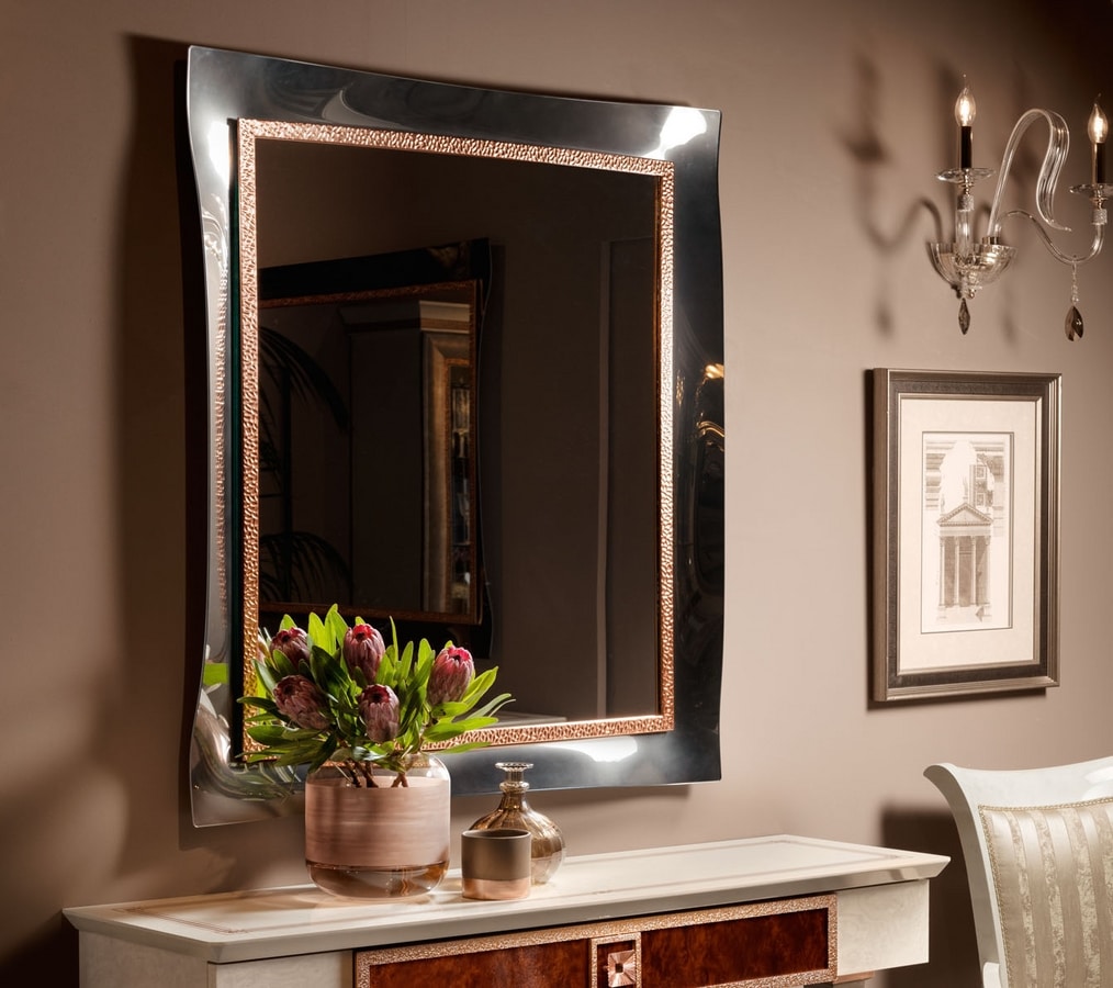 Dolce Vita mirror, Mirror with mirror frame