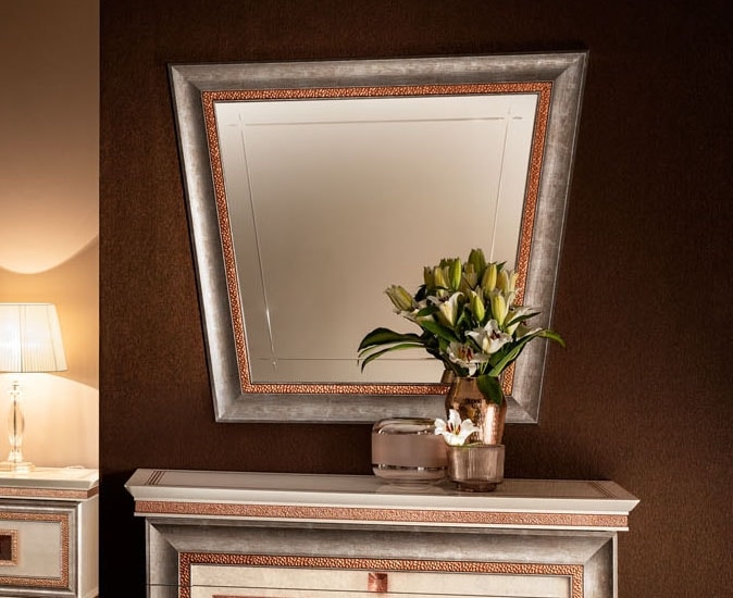Dolce Vita trapezoidal mirror, Mirror with trapezoidal frame