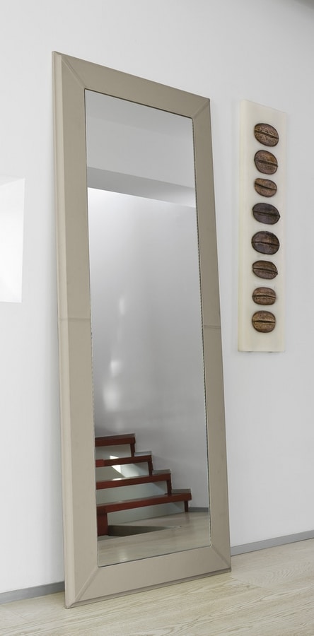 DYLAN, Rectangular wall mirror, with frame