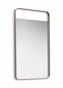 Elvis mirror, Rectangular mirror with aluminum frame