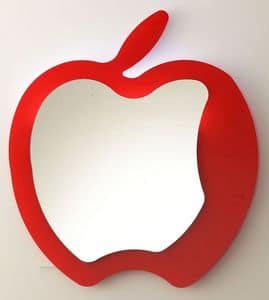 k193 fruit, Modern mirror apple-shaped