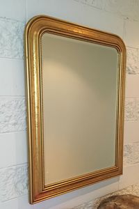 Liberty, Outlet mirror, classic style, golden finish