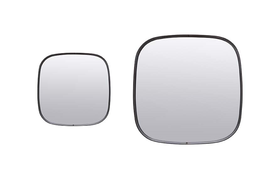 VEGA, Mirrors with leather frames