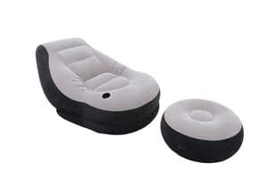 68564, Lounge chair with footrest, inflatable, for internal and external