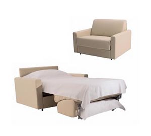Art. 12297 Lux armchair bed, Armchair convertible into a single bed