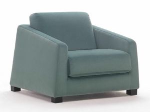 Brera, Armchair with a modern design