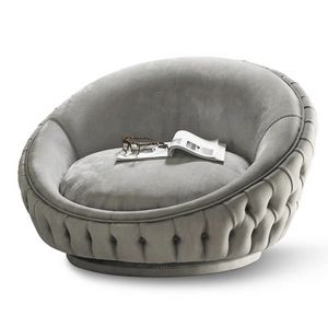 BUBBLE BBLPO / armchair, Armchair with refined capitonnè workmanship