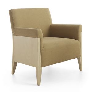 Charme 02541, Lounge armchair ideal for waiting areas and hotel