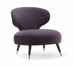 ELLE LOUNGE CHAIR 064 P, Armchair for the lounges of boutique hotels