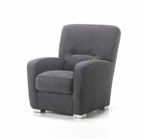Flip, Fixed armchair with comfortable padding